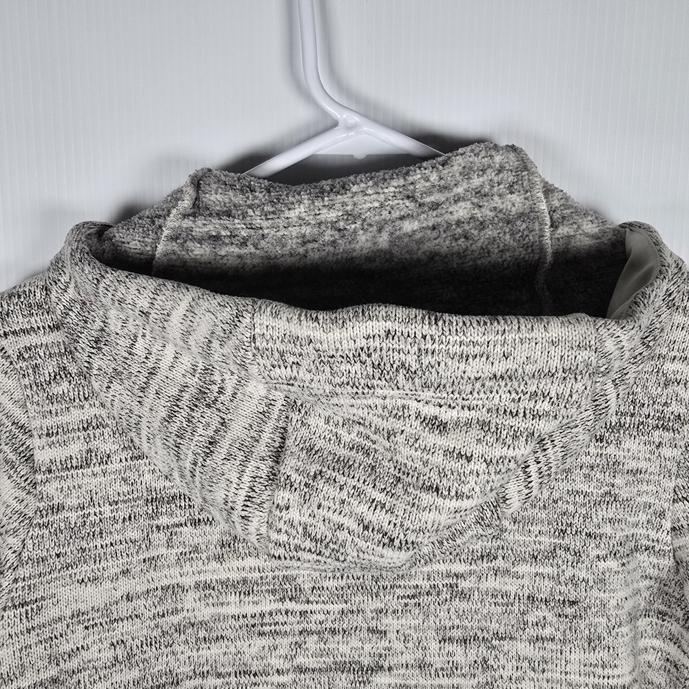 Kuhl Asendyr Women's Fleece Full Zip Hoodie Size S Grey & Cream - Picture 10 of 11